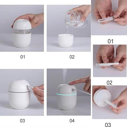 3 In 1 Air Humidifier Essential Oil Aroma Diffuser For Home -