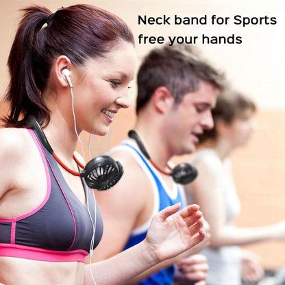 Portable Neck Fan - USB Rechargeable Wearable Cooling Fan For Traveling
